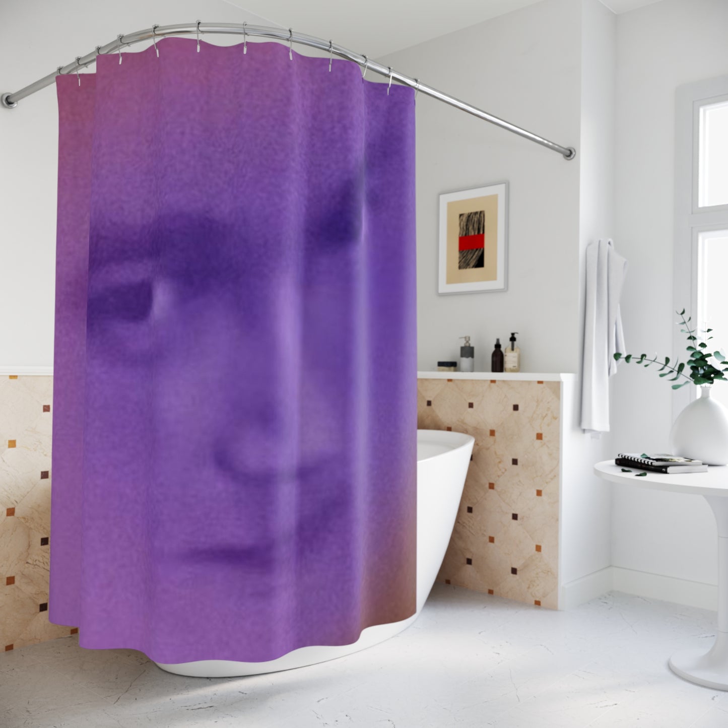 JUNLIN MEME Shower Curtains