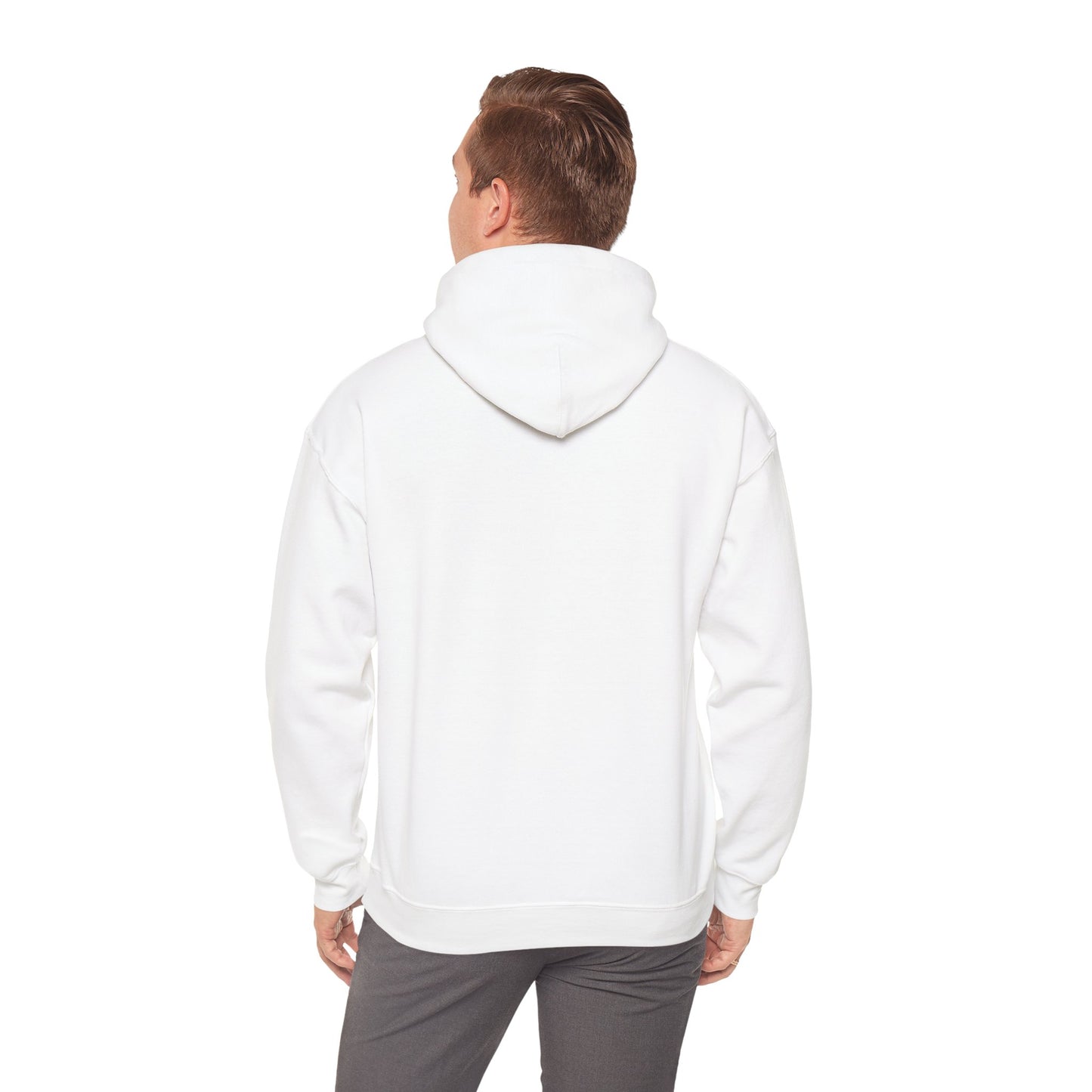 JUNLIN WEARS THIS HOODIE. WHITE